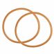 Unique Bargains Pressure Cooker Gasket Sealing Ring Replacement Brown 22cm Inside Dia 2pcs for Home Essential - 0