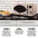 Nostalgia (RMO4IVY) Retro 0.9 Cubic Foot 800-Watt Countertop Microwave Oven - 1