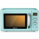 Costway 0.9Cu.ft. Retro Countertop Compact Microwave Oven 900W 8 Cooking Settings - 0