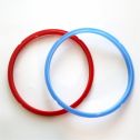 Lovehome Accessories Pressure cooker seals seals 2 pieces red / blue
