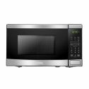 Danby (DBMW0721BBS) Black 700W 0.7 Cubic Feet Convenient Stainless Steel Countertop Microwave