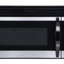 Black+Decker (EM044KIN-P) 1.6-Cu. Ft. Over-the-Range Microwave with Top Mount Air Recirculation Vent Microwave Oven