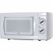 Commercial Chef (CHM660W) 0.6 Cubic Feet Microwave Oven, 600 Watt Counter Top Rotary, White - 0