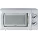 Commercial Chef (CHM660W) 0.6 Cubic Feet Microwave Oven, 600 Watt Counter Top Rotary, White - 3