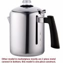 Cook N Home (02544) 8-Cup Stainless Steel Stovetop Coffee Percolator