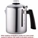 Cook N Home (02544) 8-Cup Stainless Steel Stovetop Coffee Percolator - 0