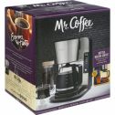 Mr. Coffee (BVMCABX39) Intelligent Steel 12 Cup Advanced Brew Programmable Home Coffee Maker