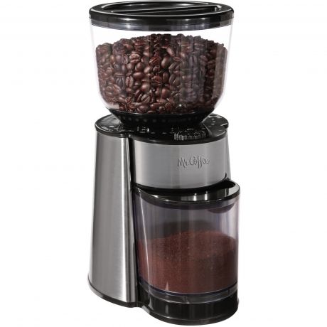 Mr. Coffee (BVMC-BMH23-R) Automatic Silver Burr Mill Grinder Reviews ...