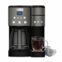 Cuisinart (SS-15BKS) 12 Cup Coffeemaker and Single-Serve Brewer