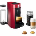 Nespresso (ENV150RAE) VertuoPlus Coffee and Espresso Maker Bundle with Aeroccino Milk Frother by De'Longhi