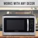 Farberware Professional FMO12AHTBKEÂ 1.2 Cu. Ft. 1100-Watt Microwave Oven with Sensor Cooking, Stainless Steel/Black Body Wrap - 1