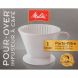 Melitta Porcelain Pour-Over Single Cup Serving Coffee Brewer Box - 3
