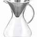 Borosilicate glass Coffee Maker 1000ml With handle - 0