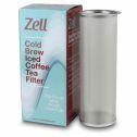 Zell Cold Brew Coffee, Iced Coffee and Iced Tea Maker Infuser | Durable Fine Mesh Stainless Steel Coffee Maker Filter | 64 Oz (2 Quart)