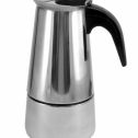 9 Cup Brew-fresh Stainless Steel Italian Style Espresso Coffee Maker for Use on Gas Electric and Ceramic Cooktops
