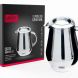 Stainless Steel French Press Coffee Maker, Double Walled Insulated Brewer with Replacement Filters & Bonus Plastic Spoon - 8 Cup Capacity - by Venoly - 0
