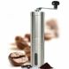 Manual Coffee Grinder Stainless Steel Burr Grinder Portable, Compact and Reusable for Camping Travel - 1