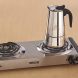 IMUSA USA 4 Cup Stainless Steel Stovetop Espresso Coffee Maker - 3