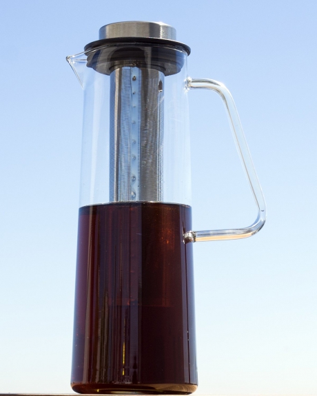 Cold Brew Coffee Maker 1 Liter Iced Coffee Maker Borosilicate Cold Brew Pitcher With