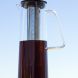 Cold Brew Coffee Maker - 1 Liter Iced Coffee Maker -Borosilicate Cold Brew Pitcher with Removable Laser Cut Stainless Steel Cold Brew Coffee Filter - 1