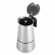 Estink Stainless Steel 2-Cup/4-Cup/6-Cup/9-Cup  Espresso Coffee Maker Mocha Pot  Easy Clean for Home Office - 2
