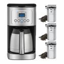 Cuisinart DCC-3400 Thermal Coffeemaker (12 Cup Stainless Steel) with 3 Canisters