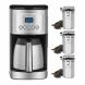 Cuisinart DCC-3400 Thermal Coffeemaker (12 Cup Stainless Steel) with 3 Canisters - 0