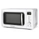 Nostalgia (CLMO7WH) Classic Retro 0.7 Cu. Ft. Countertop Microwave Oven - 0
