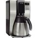 1Pc Mr. Coffee Optimal Brew 10-Cup Programmable Coffee Maker with Thermal Carafe - Programmable - 1300 W - 10 Cup(s) - Multi-serve - Chrome Black, Silver - Stainless Steel - 0