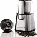 Ovente Electric Coffee Grinder 2.1 Ounces with Removable 2-Blade Grinding Bowl, 200 Watts Powerful Motor, Fast Grinding, Perfect for Multi Purpose Uses, Beans, Spices, Grains, Nuts, and More (CG620S)