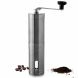 Biltek Stainless Steel Manual Coffee Grinder, Adjustable Conical Ceramic Burr Grinder for Precision Brewing Every Time - Perfect for Home, Office, or Travel - 0