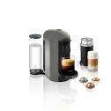 Nespresso VertuoPlus Coffee and Espresso Maker by Breville with Aeroccino Milk Frother, Grey