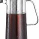 Osaka Glass Cold Brew Coffee Maker with Airtight Seal, 1L / 34oz Pitcher w/ Removable Stainless Steel Filter, Brew Iced Coffee & Tea - 0