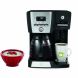 Mr. Coffee 12 Cup Programmable Black Coffee Maker with Hot Water Station - 1