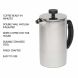 Primula Lexington French Press Coffee Tea Maker Insulated Stainless Steel Double Wall Vacuum Sealed, Filtration with No Grounds, 8 Cup, Polished - 1