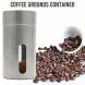 Manual Coffee Grinder - Conical Burr Mill & Brushed Stainless Steel - Burr Coffee Grinder for Aeropress, Drip Coffee, Espresso, French Press, Turkish Brew - 2