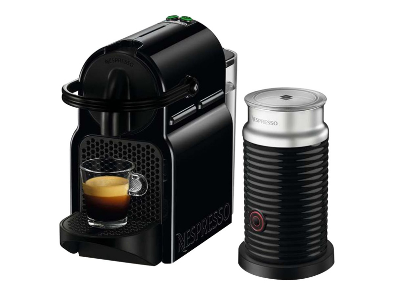 Nespresso Inissia Espresso Machine by De'Longhi with Aeroccino, Black ...