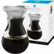 GROSCHE Austin G6 34 fl. oz Premium Pour over coffee maker with reusable stainless steel coffee dripper coffee filter - 0