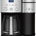 Cuisinart SS-15 Maker Coffee Center 12-Cup Coffeemaker and Single-Serve Brewer, Silver (Certified Refurbished)