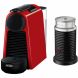 Nespresso by De'Longhi Essenza Mini Single-Serve Espresso Machine in Ruby Red and Aeroccino Milk Frother in Black - 0
