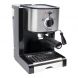 Capresso EC100 116.04 - Coffee machine with cappuccinatore - 15 bar - black/stainless steel - 1