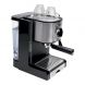 Capresso EC100 116.04 - Coffee machine with cappuccinatore - 15 bar - black/stainless steel - 2
