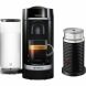 Nespresso VertuoPlus Deluxe Coffee and Espresso Maker by De'Longhi with Aeroccino, Black - 0