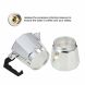 3-Cup Aluminum Espresso Percolator Coffee Stovetop Maker Mocha Pot for Use on Cooker Gas Electrothermal Furnace - 2