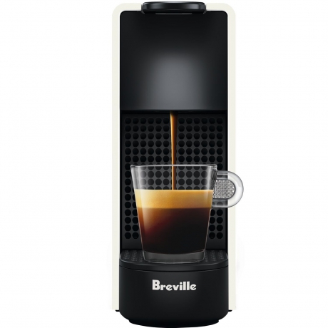 Breville Nespresso Essenza Mini Single-Serve Machine in Pure White and ...