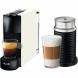 Breville Nespresso Essenza Mini Single-Serve Machine in Pure White and Aeroccino Milk Frother in Black - 0