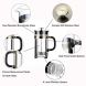 Professional Grade 34 oz French Press Coffee Maker & Premium Milk Frother With Stainless Steel Stand - 2