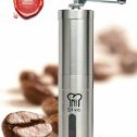 Silva Manual Coffee Grinder ,  Hand Coffee Bean Grinder - Conical Burr Mill - Perfect for Aeropress, Turkish Beans, Espresso, French Press, and More - Comes with Scoop