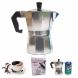 Stove Top Espresso Cuban Coffee Maker pot Cappuccino Latte 3 Cup Cafetera Cubana - 0