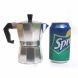 Stove Top Espresso Cuban Coffee Maker pot Cappuccino Latte 3 Cup Cafetera Cubana - 2